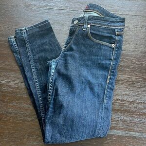 Sinclair Size 25 Dark Denim Skinny 25” Inseam